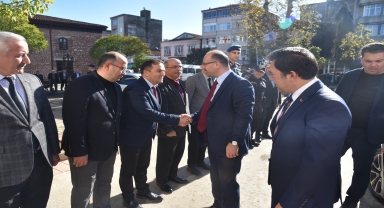 Giresun Valisi Serdengeçti Espiye ilçesini ziyaret etti