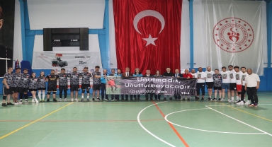 Havza'da 29 Ekim Cumhuriyet Bayramı Voleybol Halk Turnuvası sona erdi