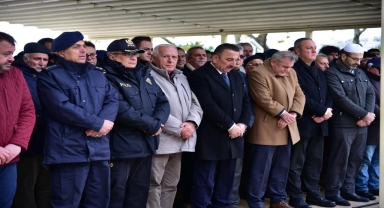 Kalp krizi sonucu ölen İl Özel İdaresi personeli için töreni düzenlendi