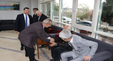 Karabük'te huzurevi sakinleri ziyaret edildi