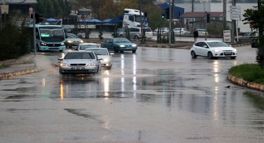 Karabük'te sağanak