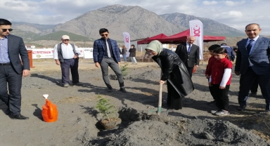 Kargı'da fidanlar toprakla buluşturuldu