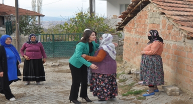 Laçin Kaymakamı Şimşek, köyleri ziyaret etti