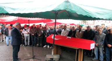 Lösemiden ölen piyade sözleşmeli er, Zonguldak'ta son yolculuğuna uğurlandı