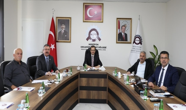 Merzifon OSB Yönetim Kurulu Toplantısı yapıldı