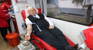 Of'ta kan bağışı kampanyası düzenlendi