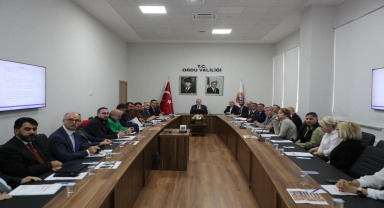 Ordu'da İl Hayvanları Koruma Kurulu Toplantısı yapıldı