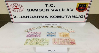 Samsun'da kumar oynayan 9 kişiye para cezası verildi