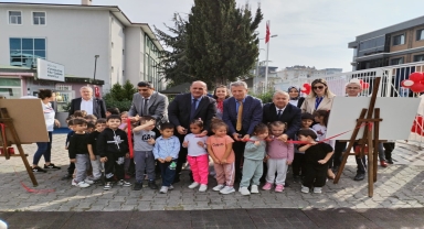 Samsun'da minik öğrencilerden