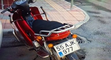 Samsun'da motosiklet kazasında 2 kişi yaralandı