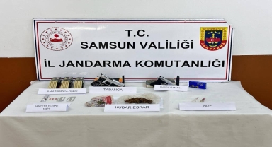 Samsun'da uyuşturucu operasyonunda 2 zanlı yakalandı