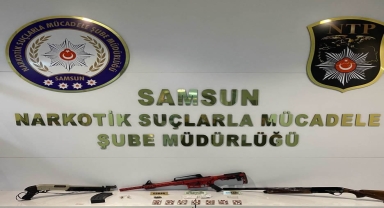 Samsun'da uyuşturucu operasyonunda 28 zanlı yakalandı