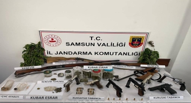 Samsun'da uyuşturucu operasyonunda 3 zanlı yakalandı