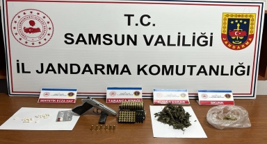 Samsun'da uyuşturucu ticareti yaptığı iddiasıyla 3 kişi yakalandı