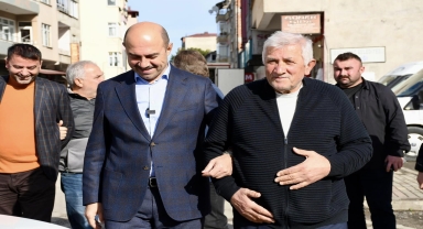 Terme Belediye Başkanı Kılıç esnafa yaptığı projeleri anlattı