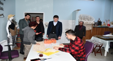 Alaçam Kaymakamı Kayabaşı'dan Gençlik ve Spor İlçe Müdürlüğünde inceleme