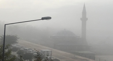 Amasya'da kar ve sis etkili oldu