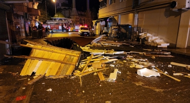 Amasya'da şiddetli rüzgar yaşamı olumsuz etkiledi