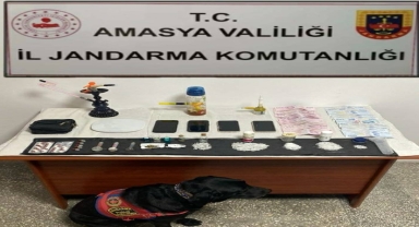 Amasya'da uyuşturucu operasyonunda yakalanan 3 kişi tutuklandı