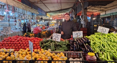 Bafra'da pazarcı esnafı satışlardan memnun