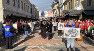 Bartın'da üniversiteliler, Filistin'e destek amacıyla