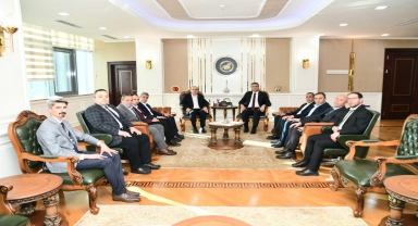 Büro Memur-Sen Genel Başkanı Yazgan Karabük Valisi Yavuz'u ziyaret etti