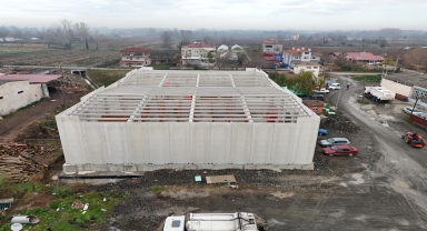 Çarşamba'da Atık Getirme Merkezinde sona yaklaşıldı