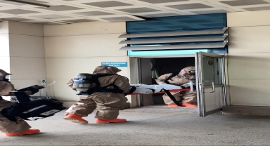Hastanede KBRN tatbikatı yapıldı