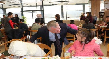 Havza Belediyesinden özel öğrencilere kahvaltı