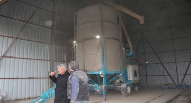 Havza'da danelik mısır kurutma tesisi faaliyete geçti