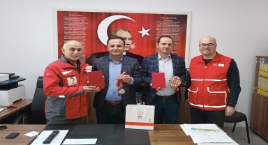 Havza'da velilerden kan bağışı