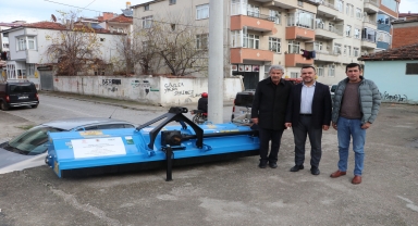 Havza Ziraat Odası'na ekipman desteği
