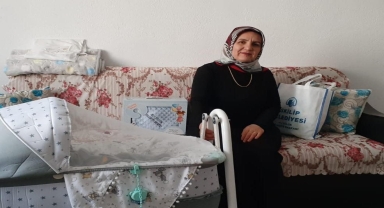 İskilip'te 708 bebeğin ailesine hediye verildi