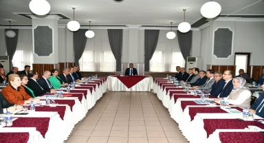Karabük'te İl İdare Şube Başkanları toplantısı yapıldı