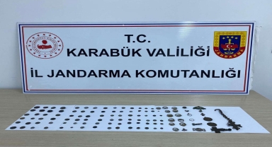 Karabük'te tarihi eser operasyonlarında 9 şüpheli yakalandı