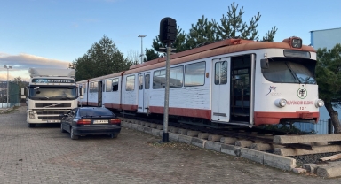 KBÜ'deki tramvay Eskipazar MYO'ya taşındı