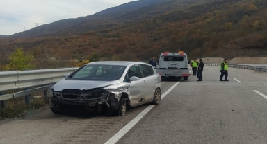 Niksar'da trafik kazasında 1 kişi yaralandı