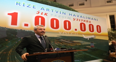 Rize-Artvin Havalimanı'nda yolcu sayısı 1 milyonu aştı