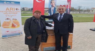 Samsun’da arıcılara kovan ve malzeme desteği