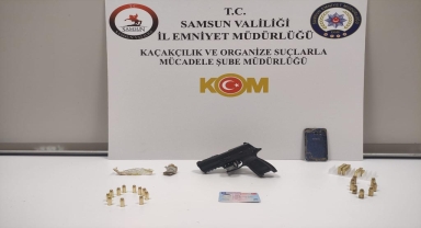 Samsun'da firari hükümlü ahırda saklanırken yakalandı