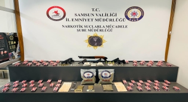 Samsun'daki uyuşturucu operasyonunda 16 kişi yakalandı