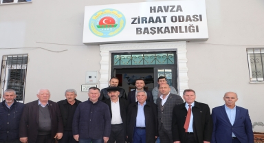Samsun Ziraat Odaları Koordinasyon Kurulu Havza'da toplandı
