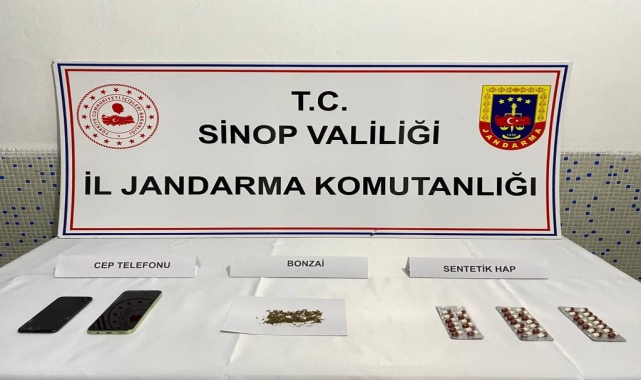 Sinop'ta uyuşturucu operasyonunda 2 kişi yakalandı