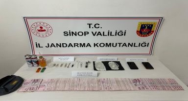 Sinop'ta uyuşturucu operasyonunda 4 kişi yakalandı