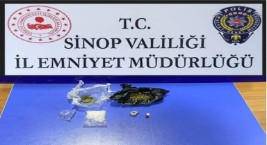 Sinop'ta uyuşturucu operasyonunda bir kişi yakalandı