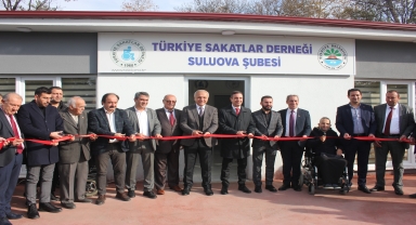 Suluova’da Engelsiz Yaşam Parkı'nın açılışı yapıldı