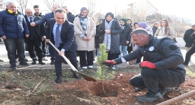 Tokat Gaziosmanpaşa Üniversitesi'nde fidan dikimi gerçekleştirildi