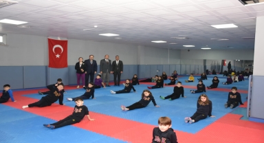 Trabzon'da ilkokul öğrencileri beden eğitimi dersini spor salonlarında yapacak