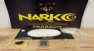 Trabzon'da uyuşturucu operasyonunda 2 şüpheli yakalandı