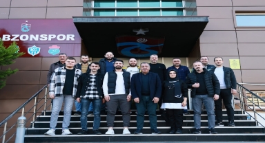 Trabzon İşitme Engelliler Spor Kulübü yöneticilerinden Trabzonspor'a ziyaret